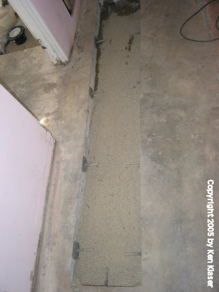 Adjoining Room Concrete Ready